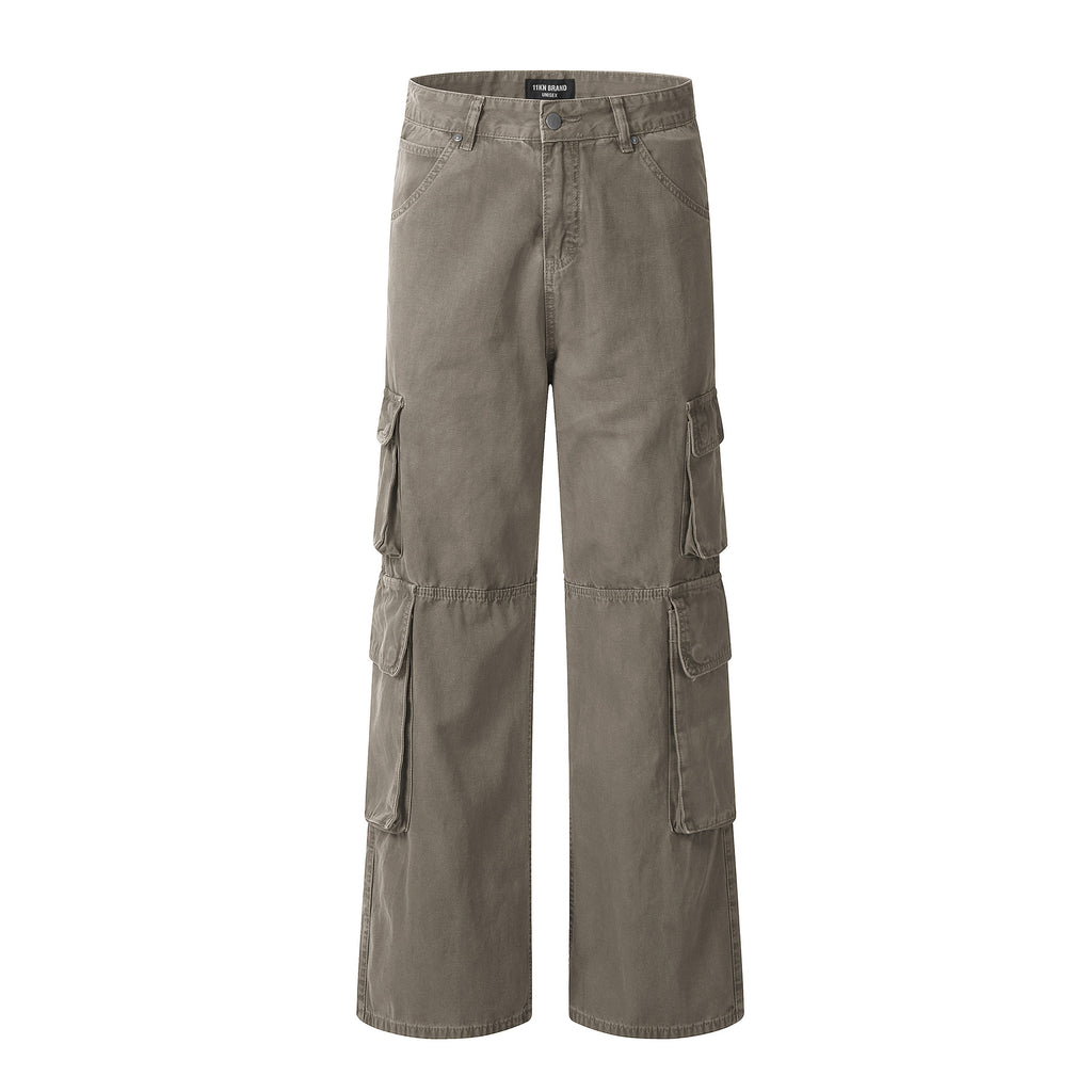 11KN sense retro multi-pocket Pants