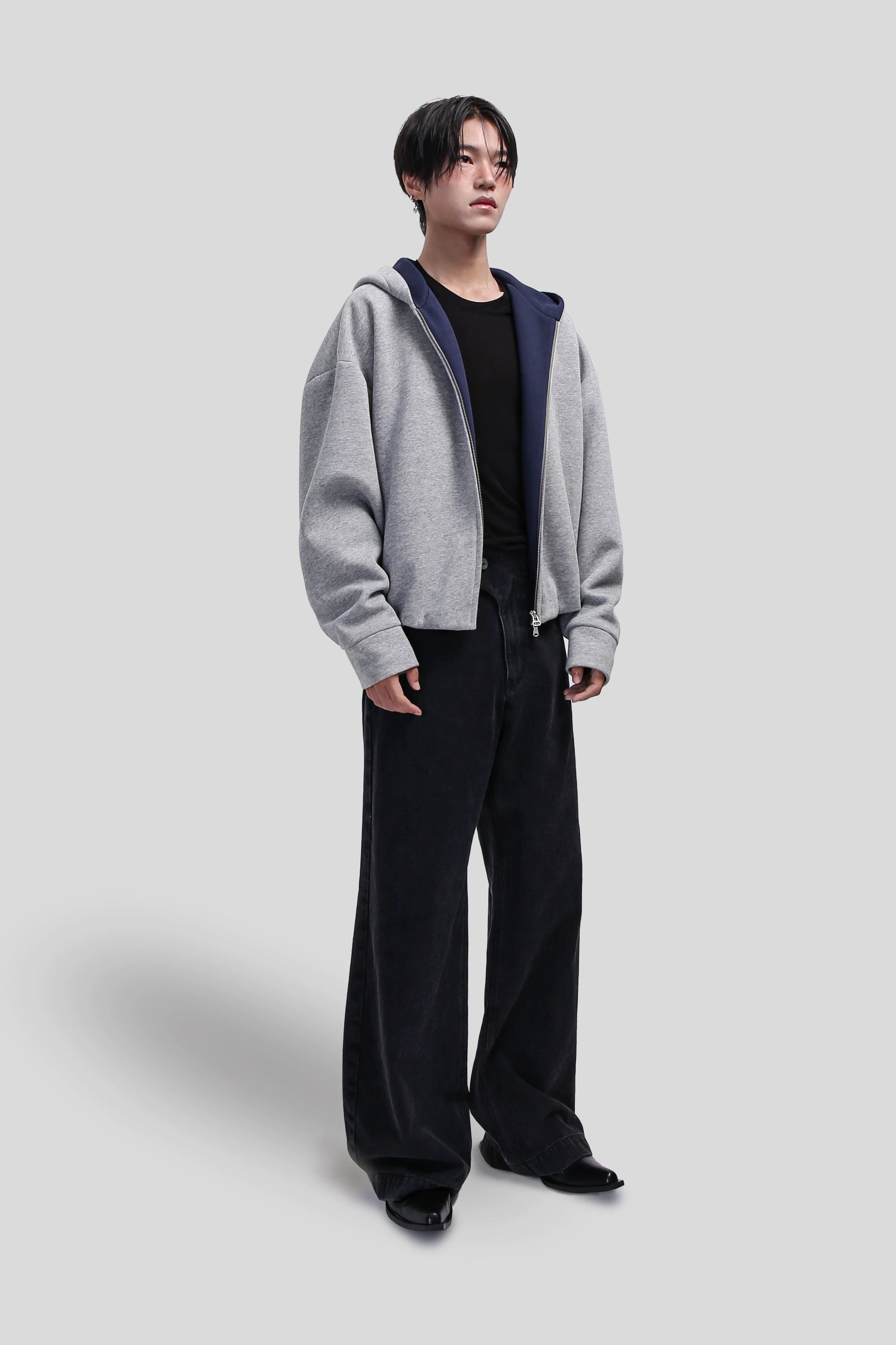 SOUTHFISH Versatile Loose Hooded Jacket