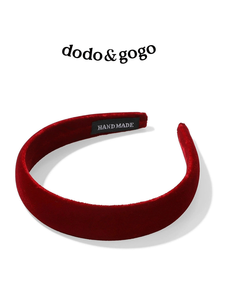 DODOGOGO Golden Velvet Simple Headband