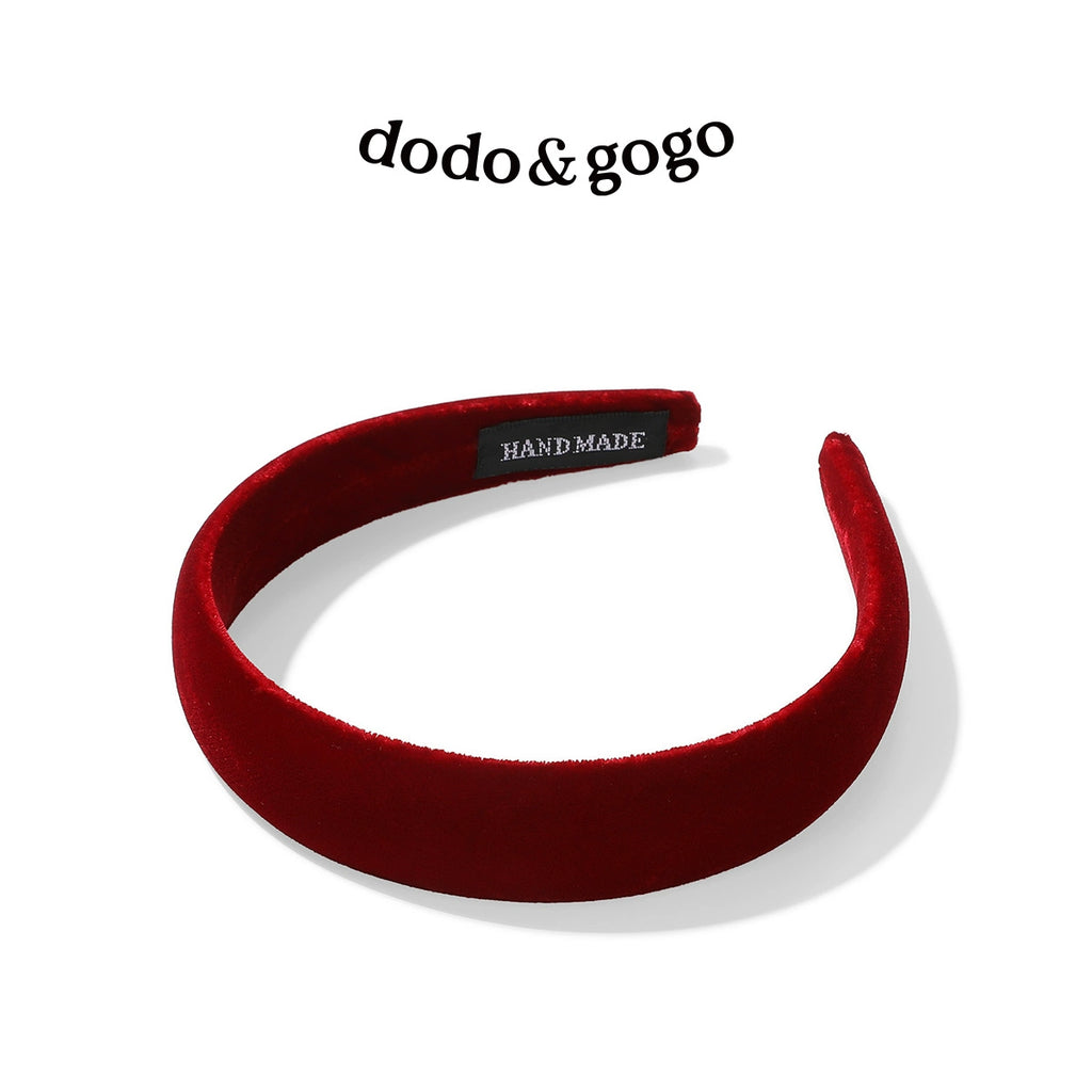 DODOGOGO Golden Velvet Simple Headband