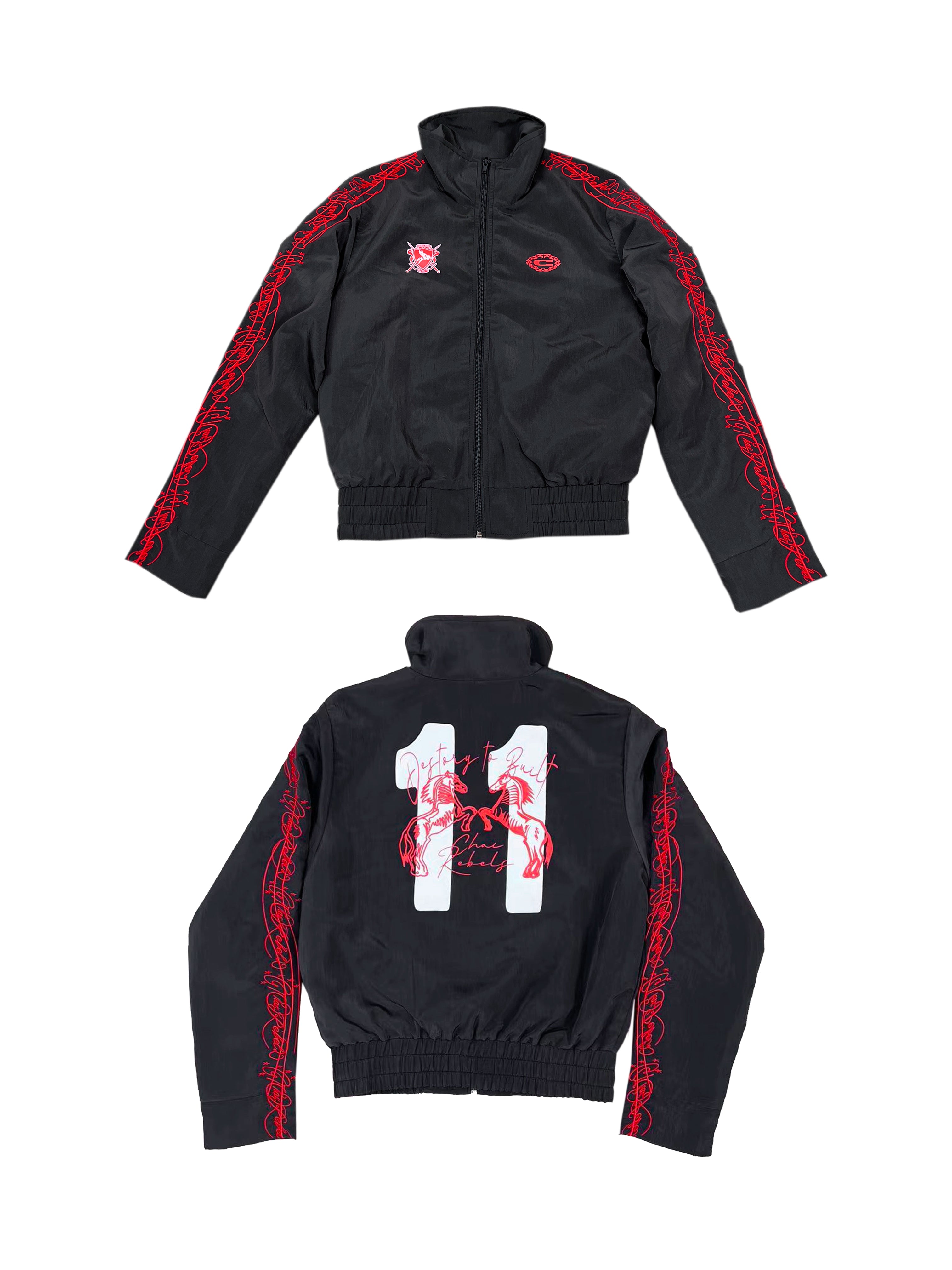 CHAI Pegasus Star Three-dimensional Embroidery Printing Sports Set