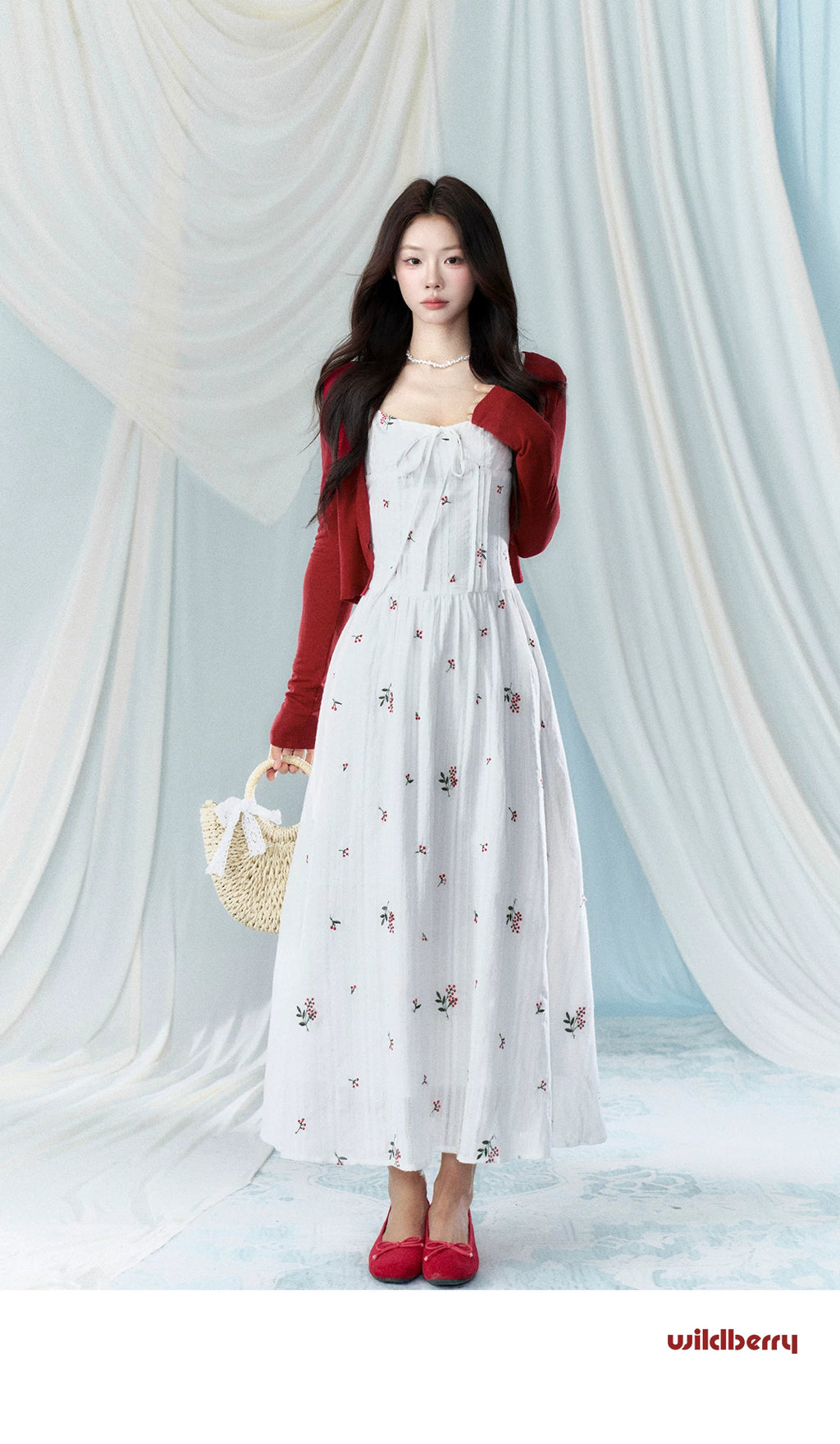 Wildberry Temperament Versatile Knitted Cardigan