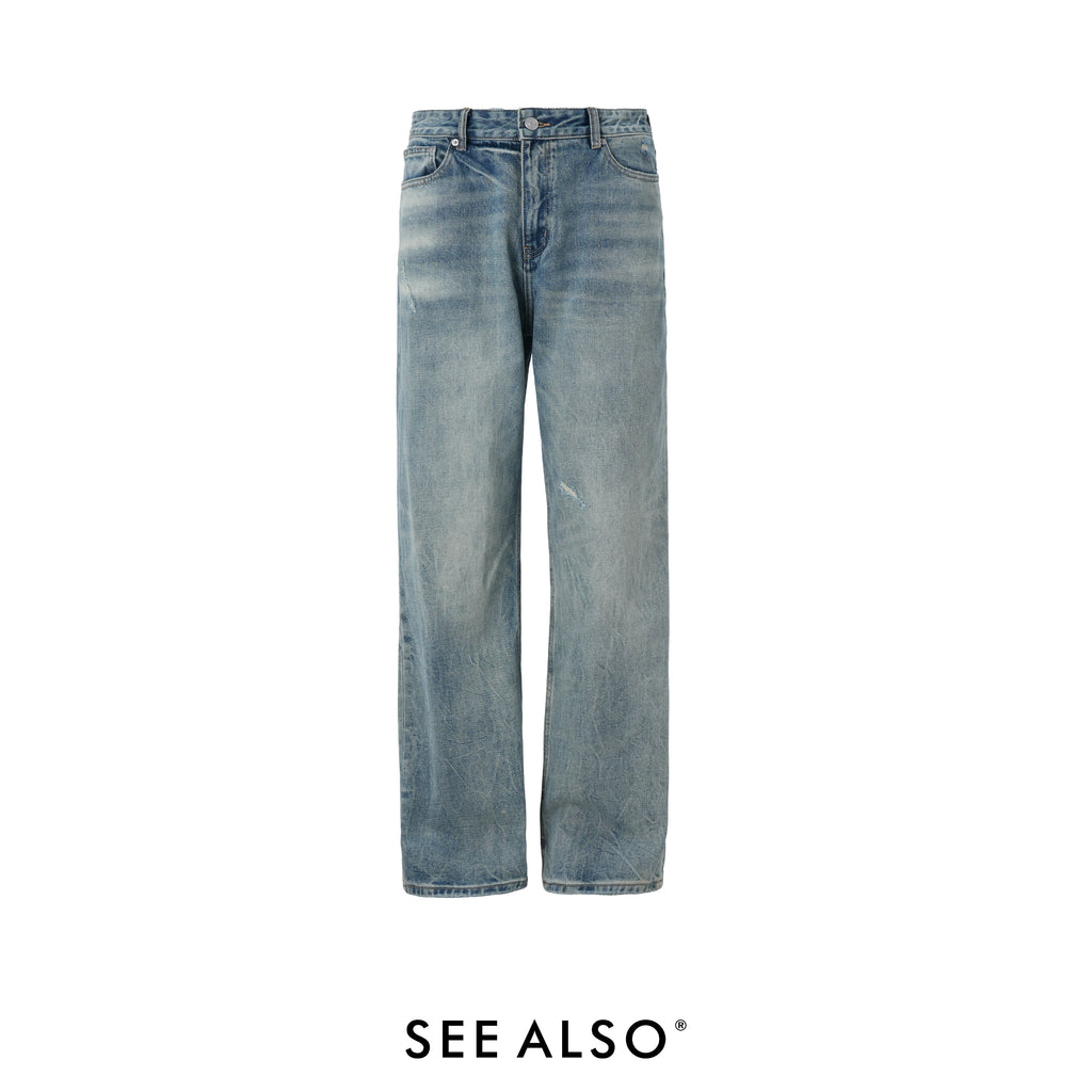 SEE ALSO Vintage Straight Ripped Jeans