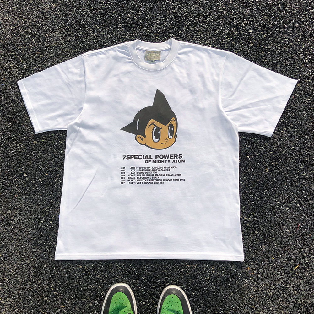 Wang Youbing Studio! Astro Boy 220g 100% Cotton Tee