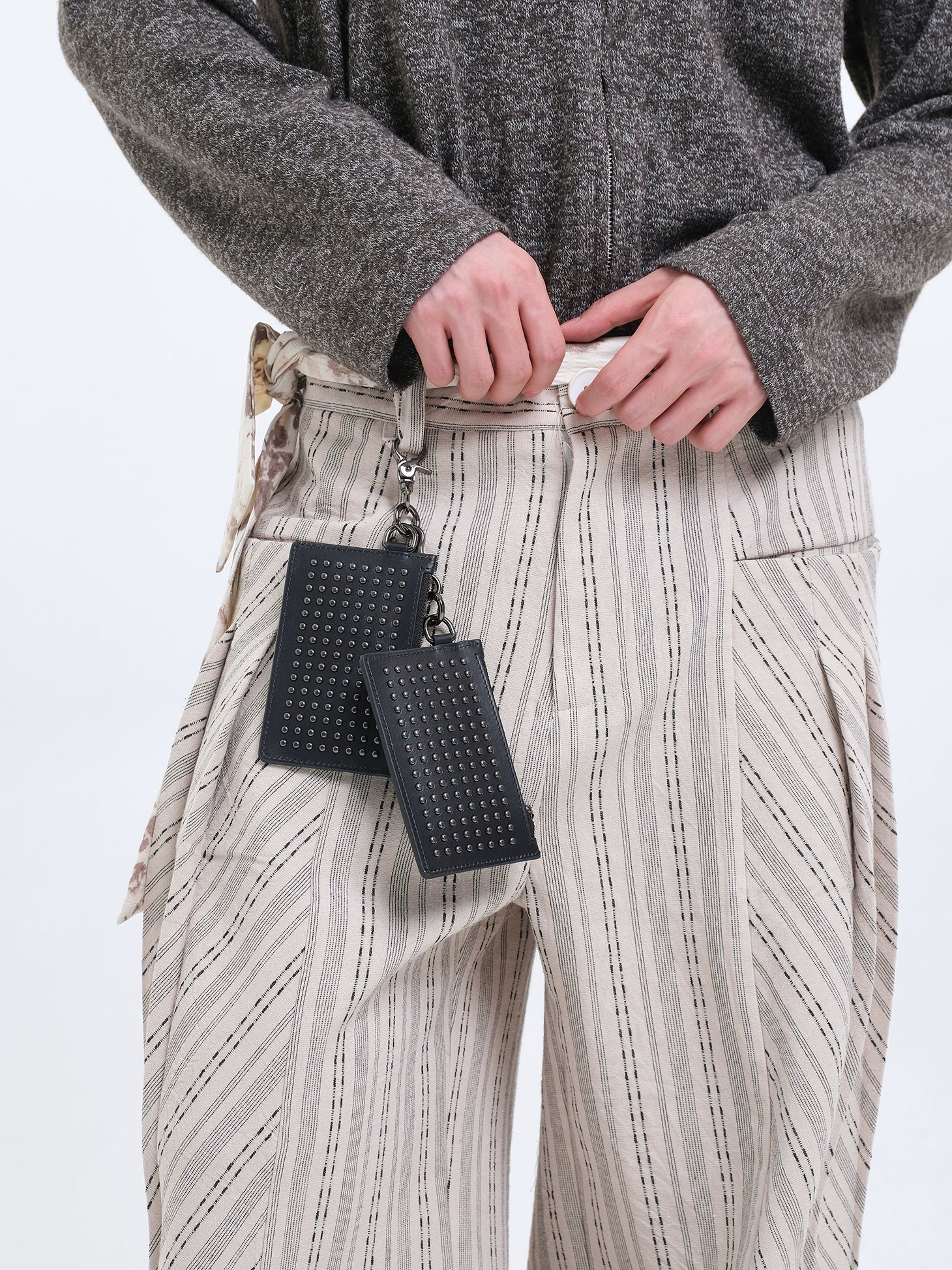 TZ Killer First Layer Cowhide Waist Chain Key Bag