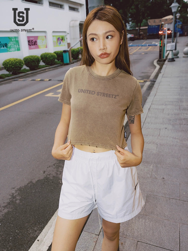 US Retro Old Washed Tee