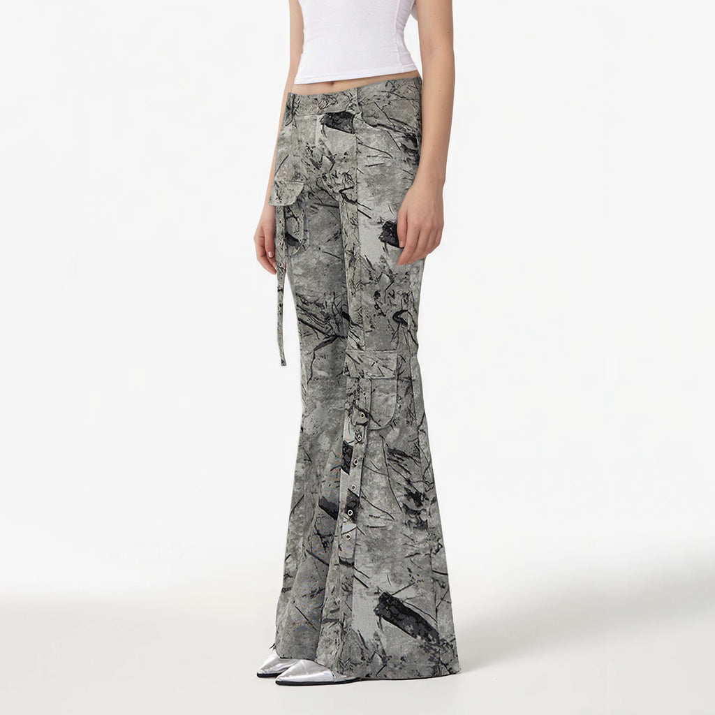 FUNOFF Tooling Low-rise Micro-pull Jeans
