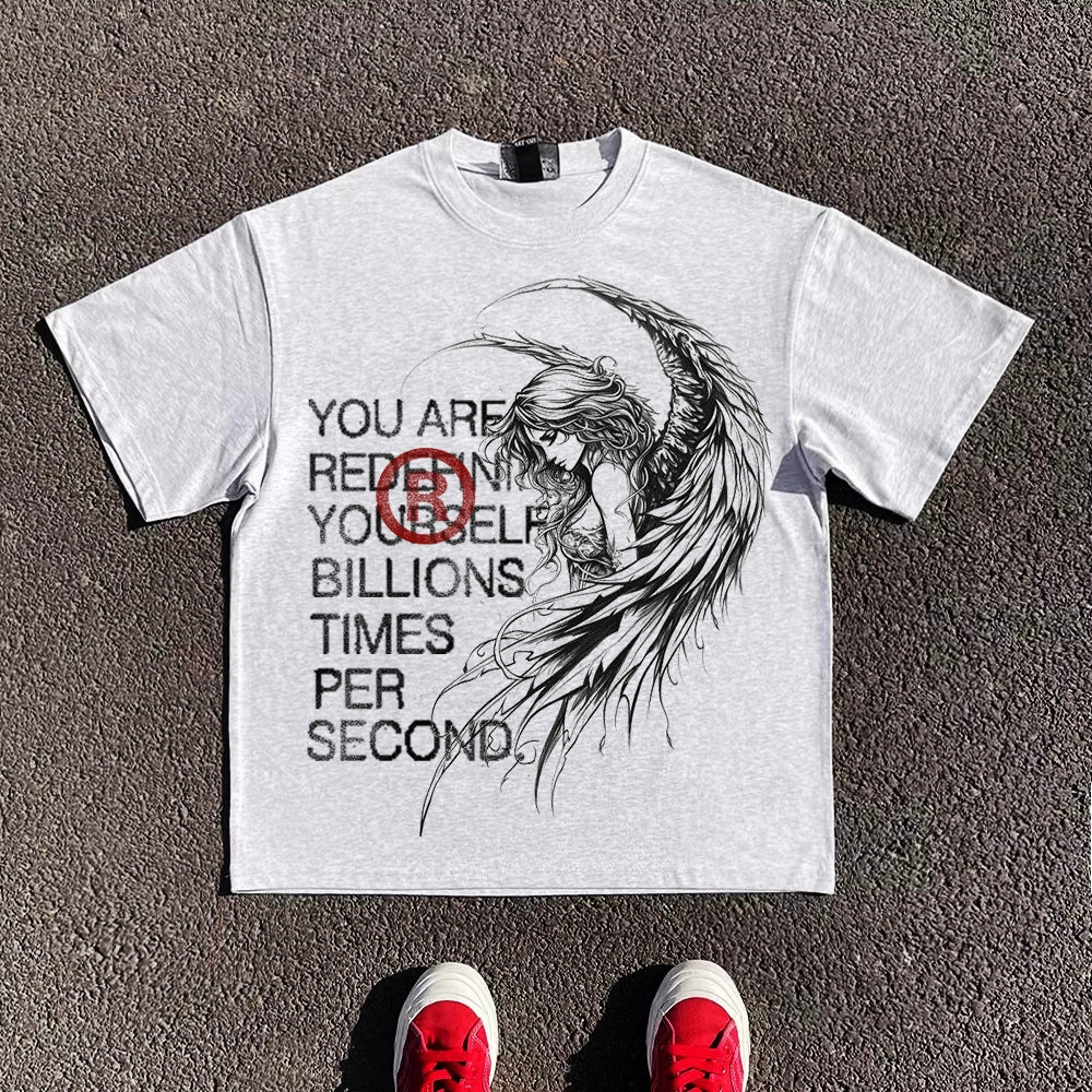 Wang Youbing Studio! BILLIONS 260g 100% Cotton Tee