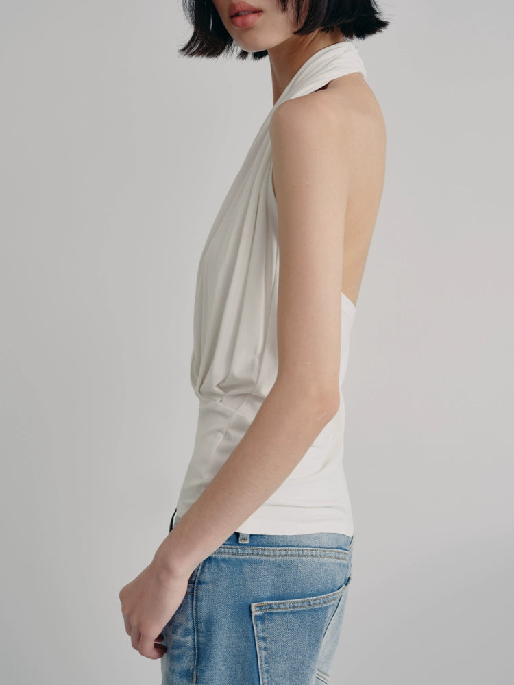 JCAESAR Deep V Neck Vest