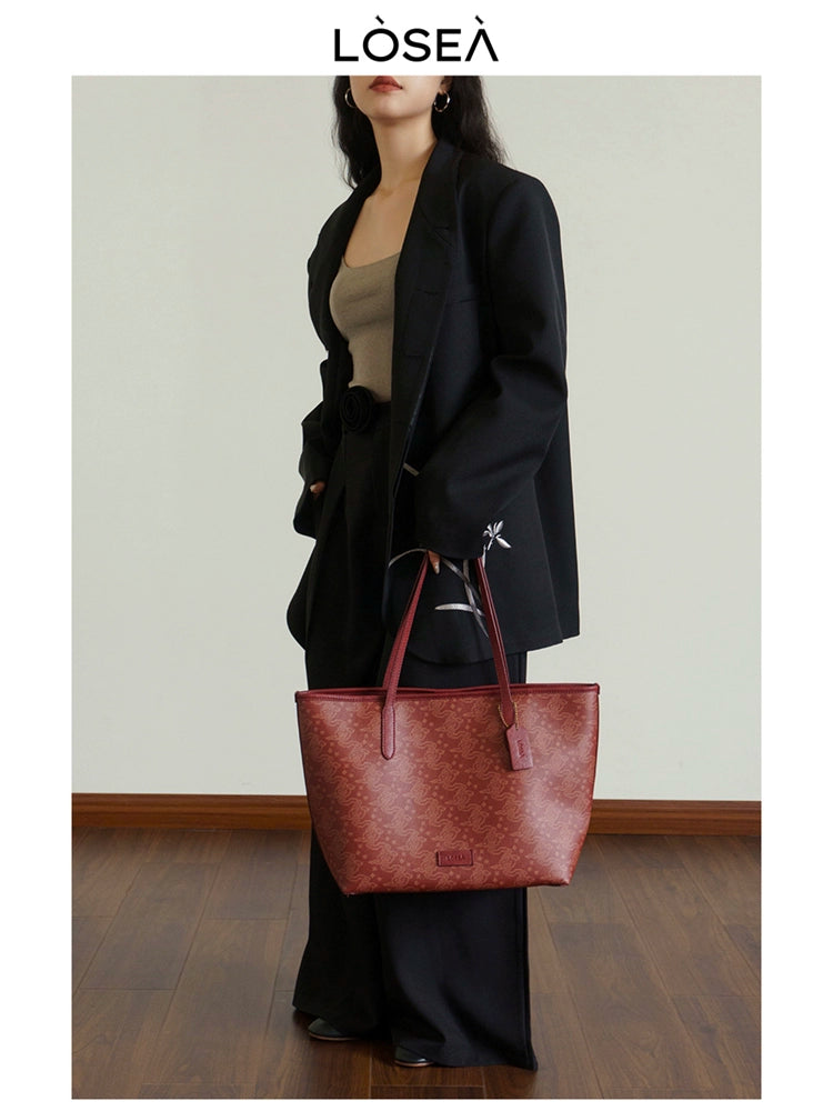 LOSEA Ruyi Moire Portable Tote Bag