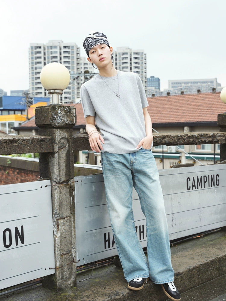 NO LOGO Heightening Moral Training Splicing Leather Shoes Board Shoes