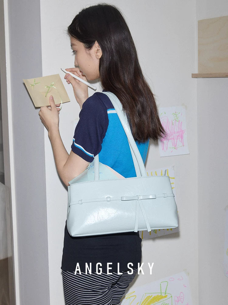 ANGELSKY Niche Bow Shoulder Bag