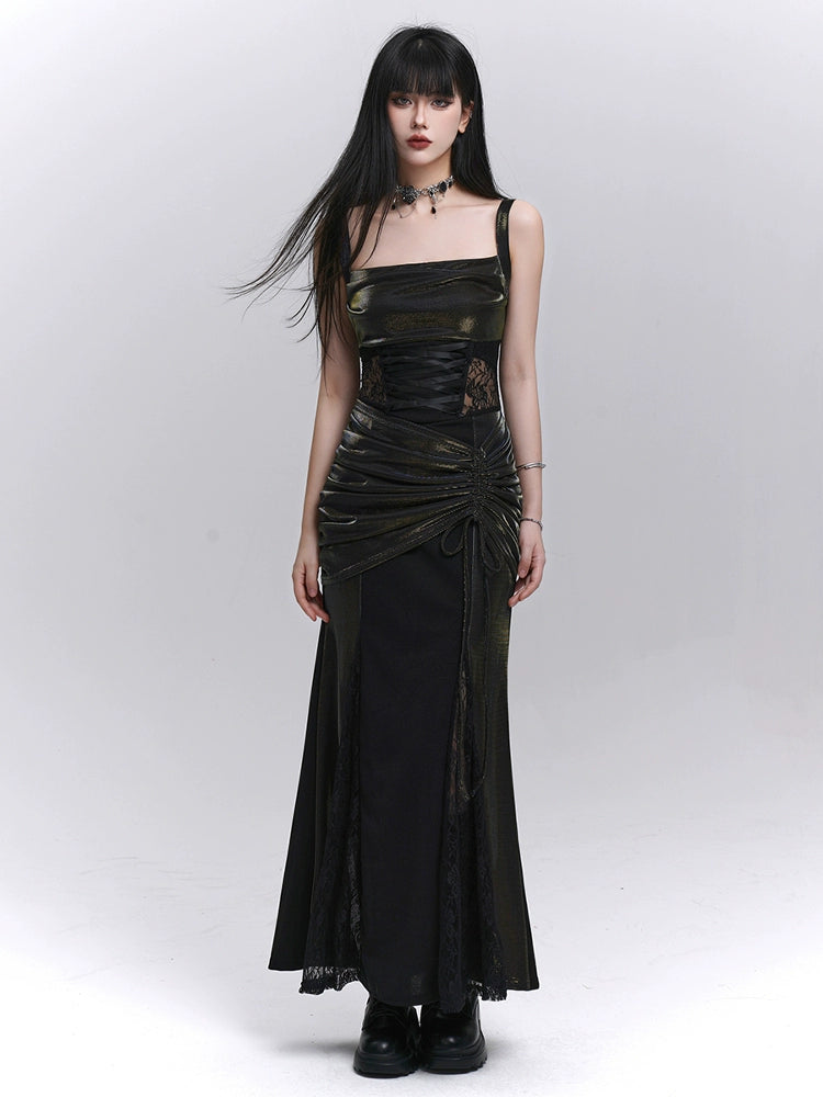 LADYGHOST Sexy and Cool Suspender Dress