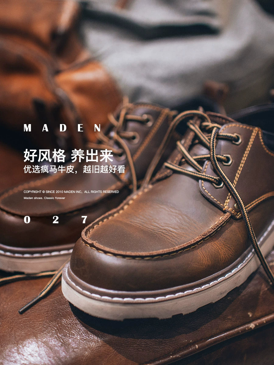 Maden Vintage Casual Leather Shoes