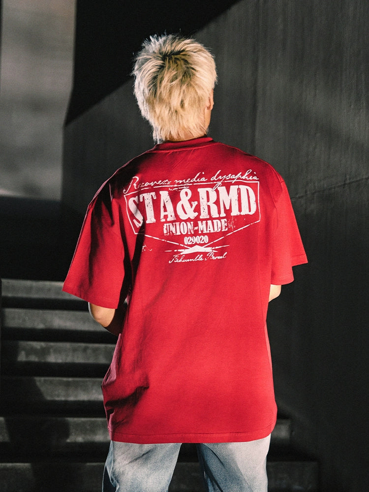 STA X RMD Military Badge Loose Tee