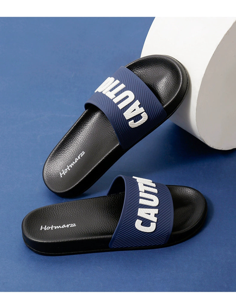 Hotmarzz Outdoor Wear Casual Thick-bottomed One-Word Slippers