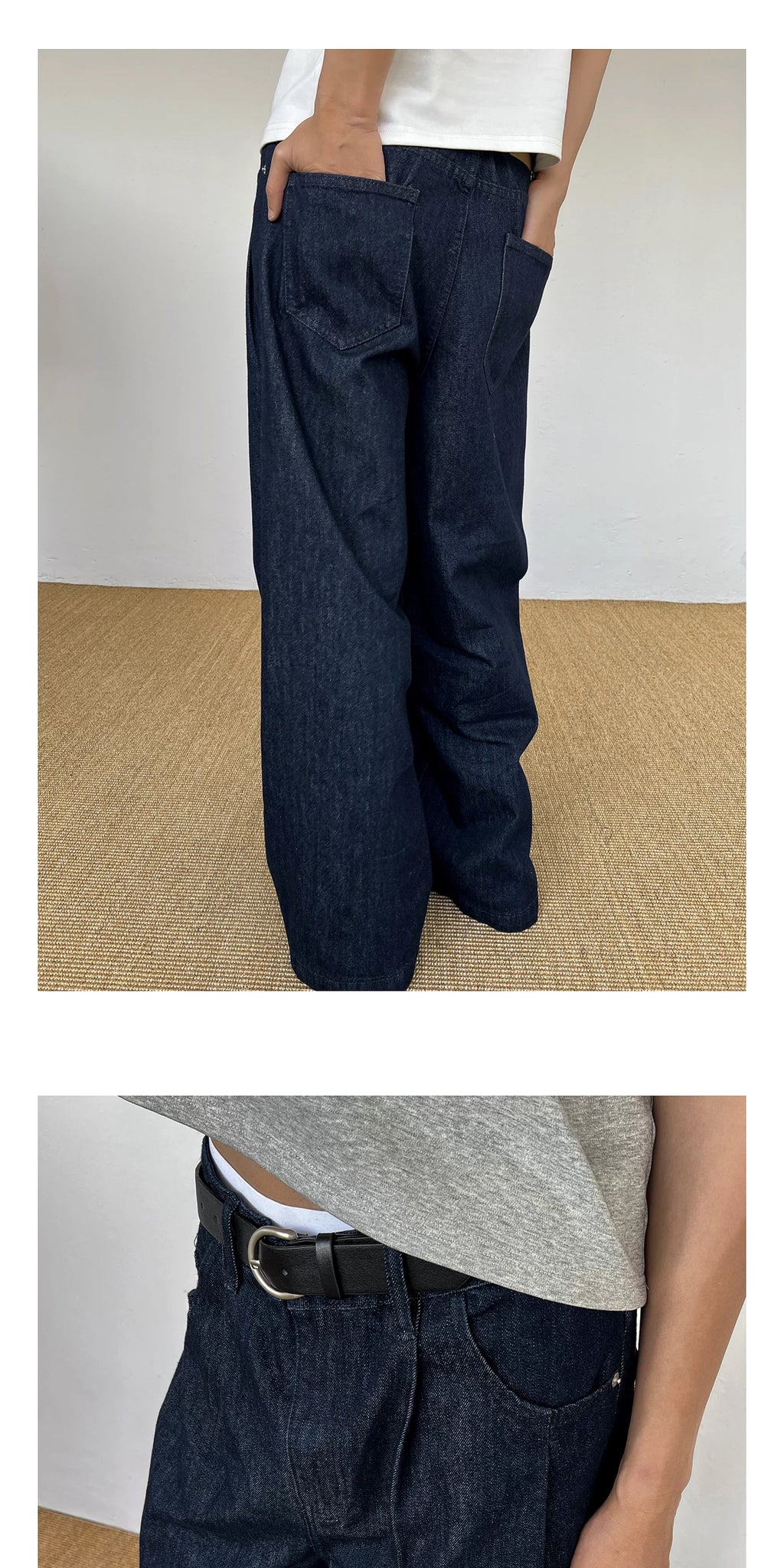 Chein Wide Leg Versatile Premium Jeans