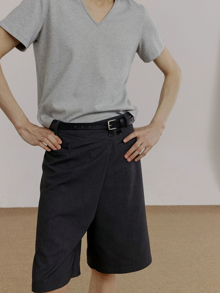 COLN Casual Versatile Loose Shorts