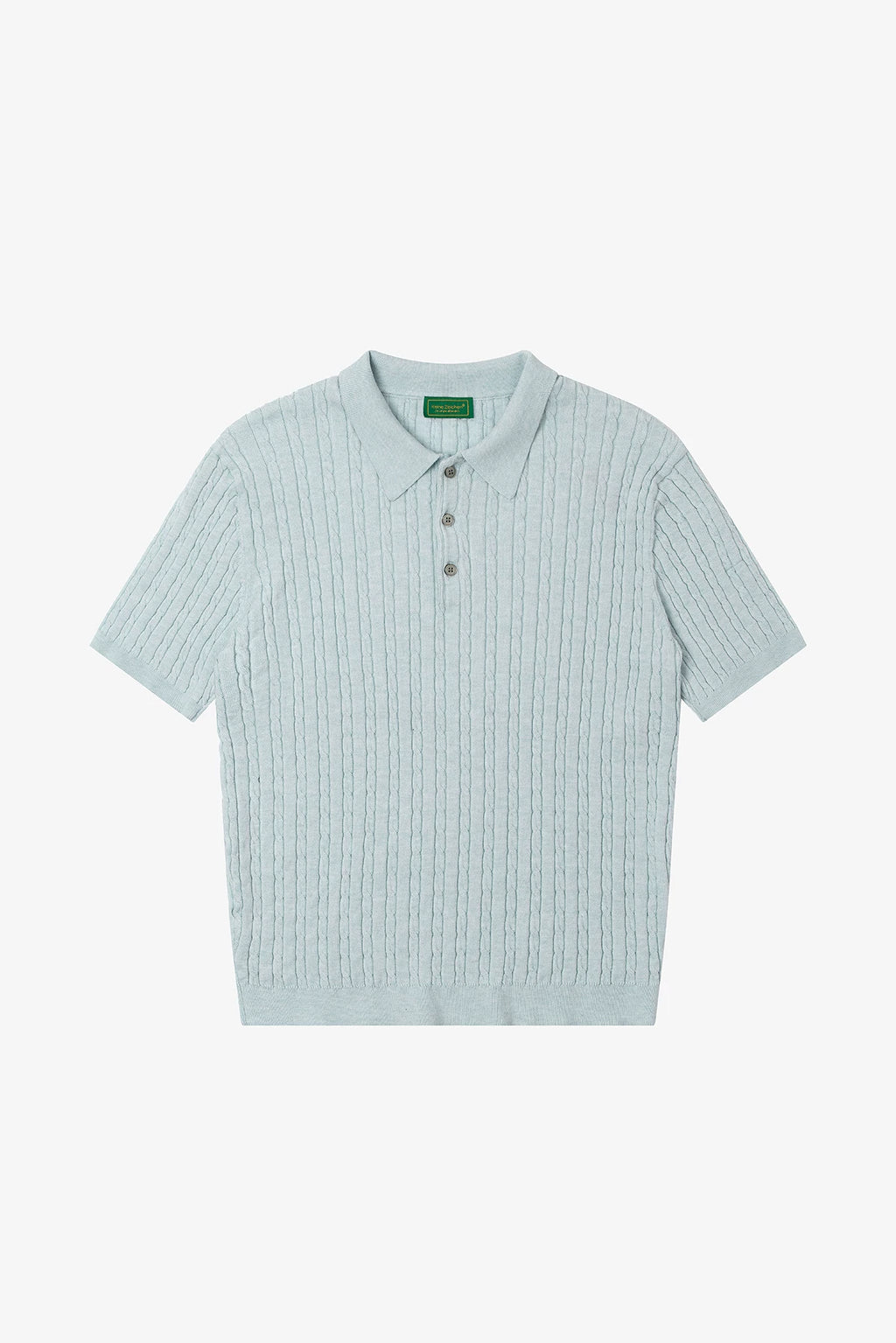 NO LOGO Retro Loose Loose Lazy Lapel Tee