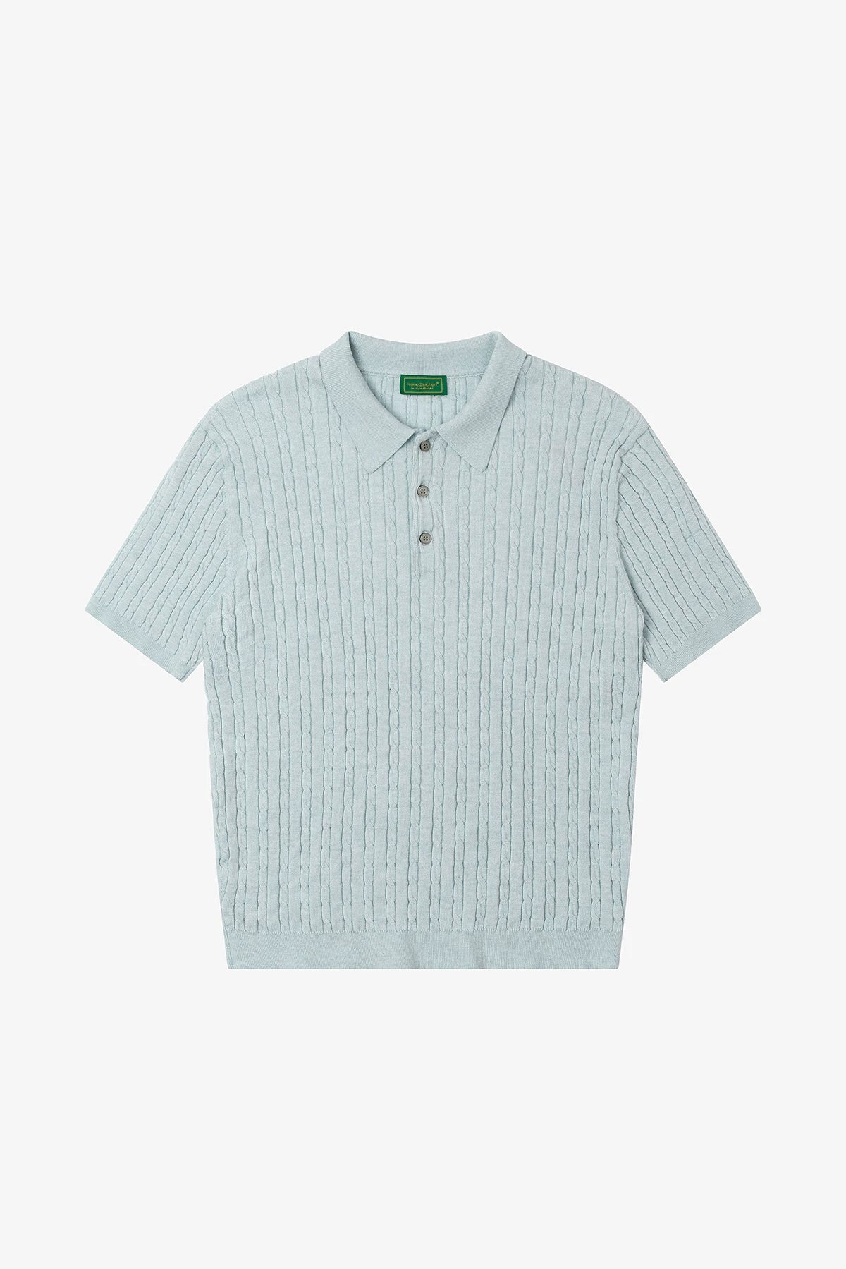 NO LOGO Retro Loose Loose Lazy Lapel Tee