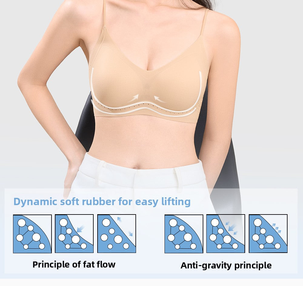 SecretWorld Small Breasts Gather Breathable Bra