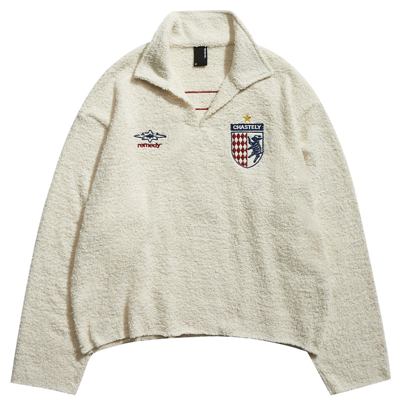 Remedy 7 Enge Sheep Wool Lapel Sweater