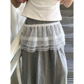 ANG: Project Versatile Strap Lace Edge Mesh Short Fart Curtain