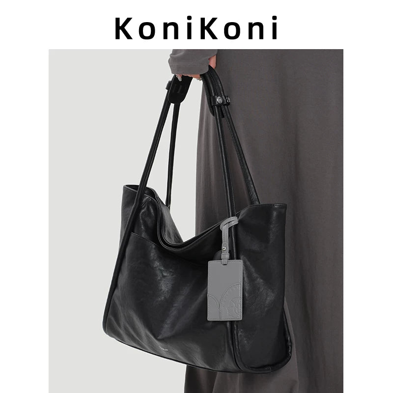 KoniKoni Niche Premium Large Capacity Shoulder Bag