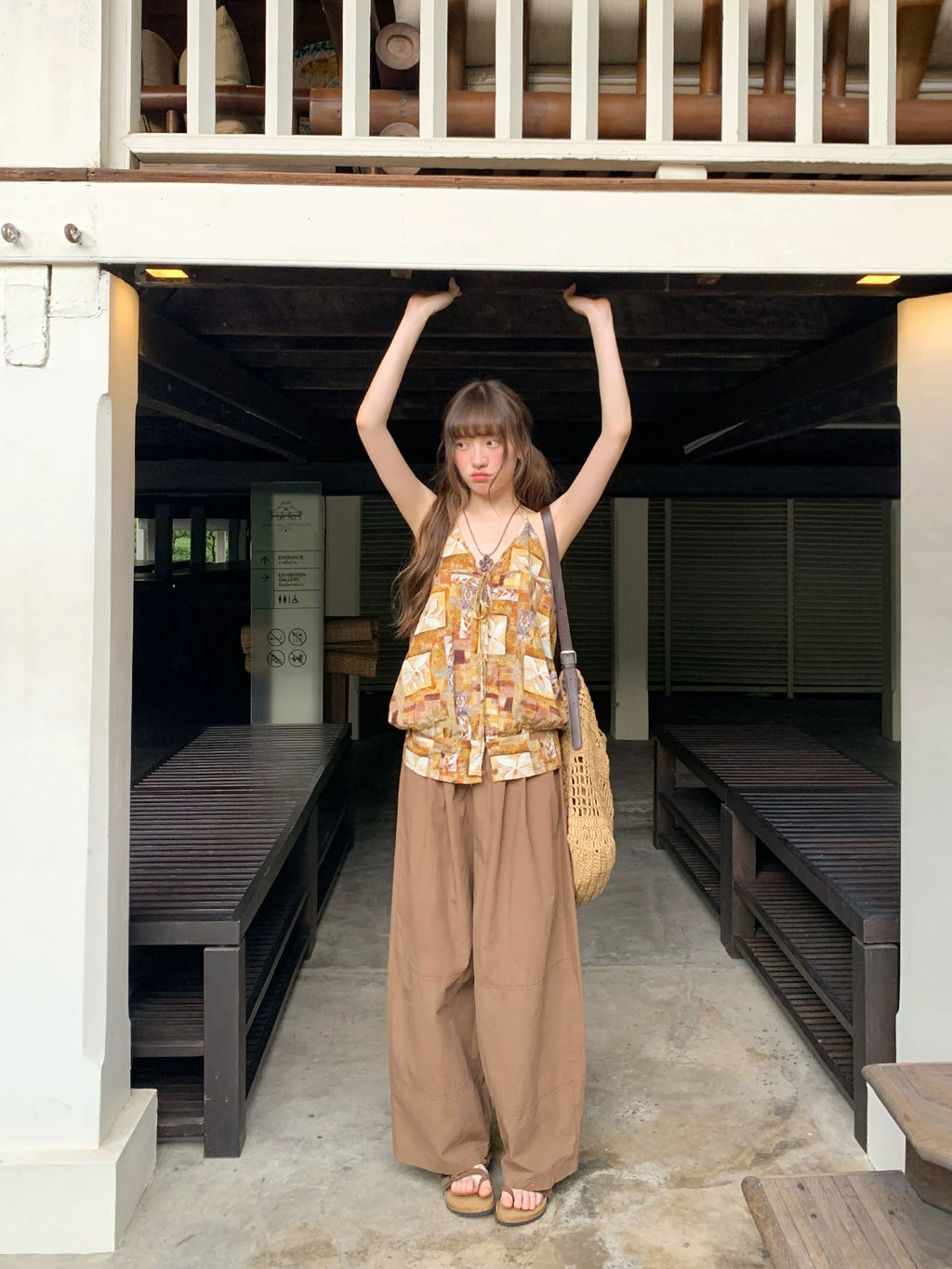 KANO Elastic Waist Slacks