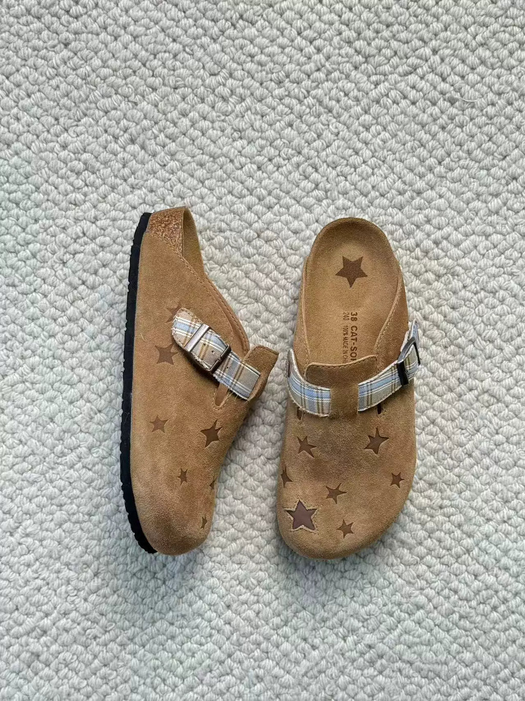 Cat & Sofa Versatile Star Half-pedal Slippers
