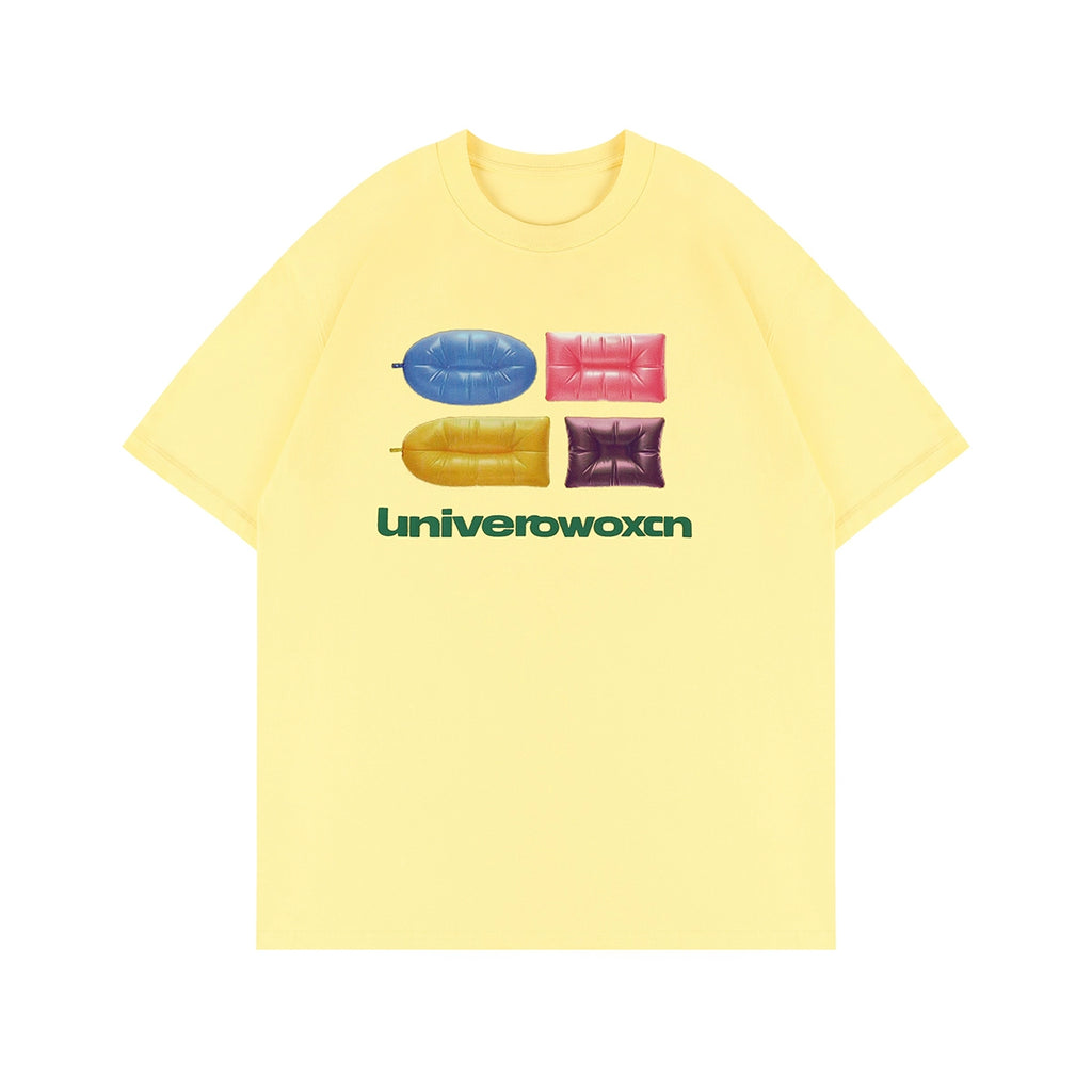 OWOX Versatile Casual Printing Loose Tee