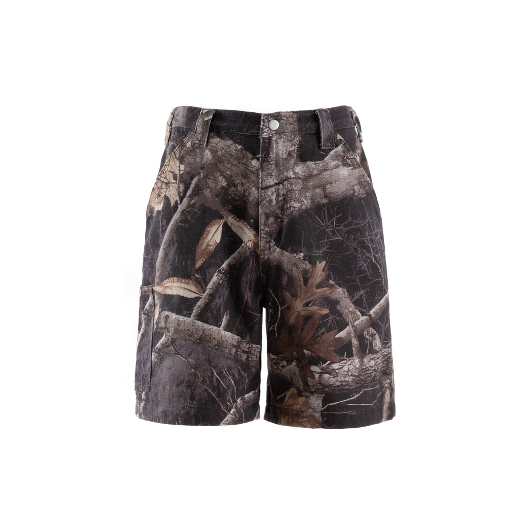 LIBERAFIT Camouflage, Wash Damage, Tooling Shorts