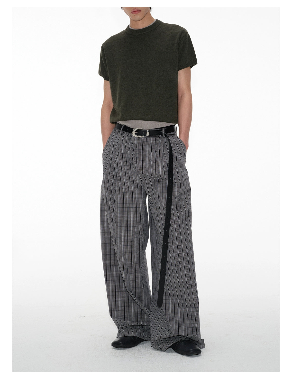 JCAESAR Knitted Slim Tee