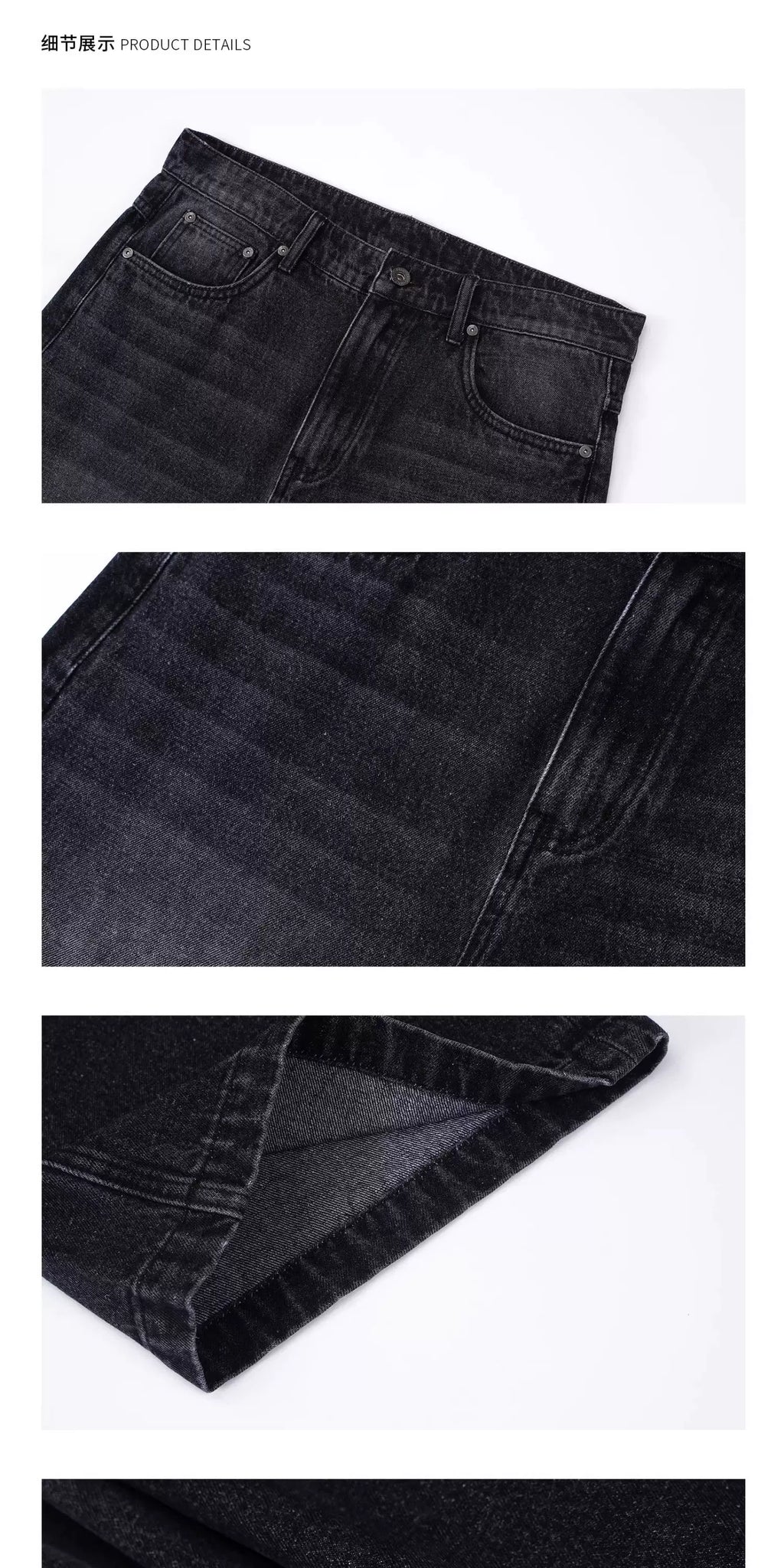 DIMC Vintage Loose Straight Casual Jeans