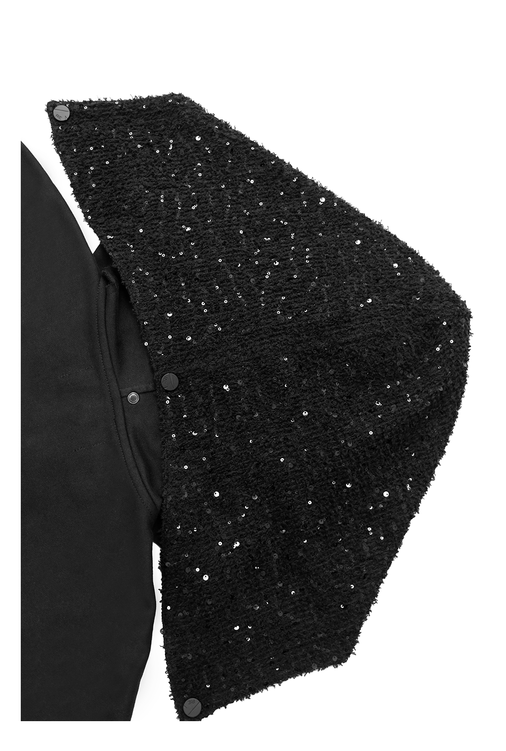 RELABEL Removable Double Hat Loose Double Zipper Sweater