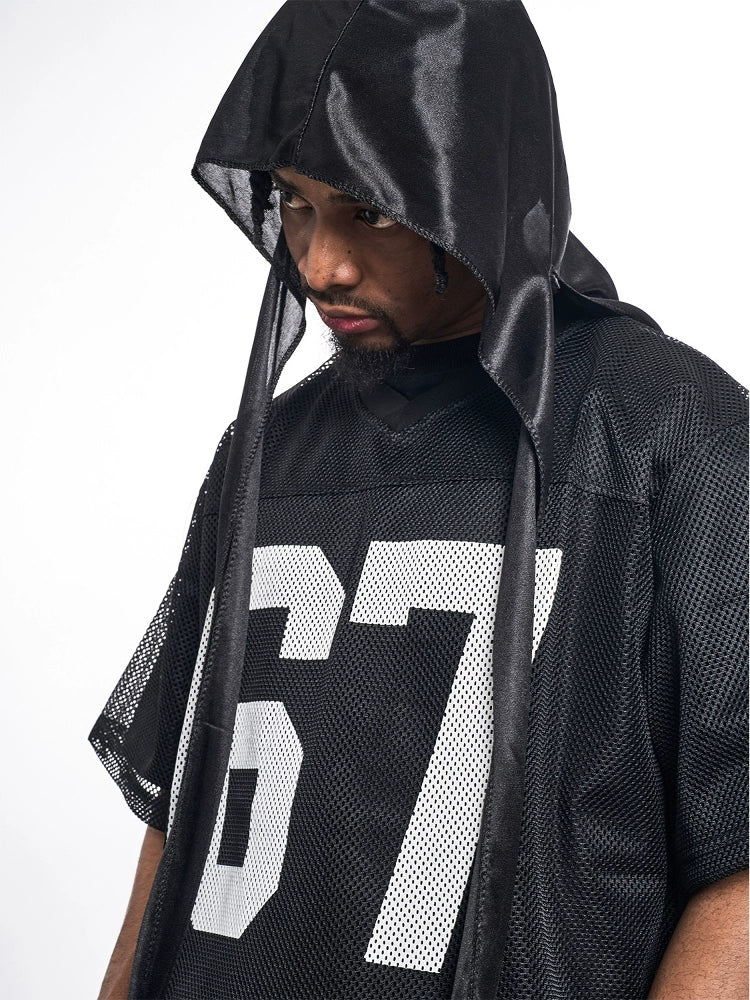 MT99 Grid Letter Print Tee
