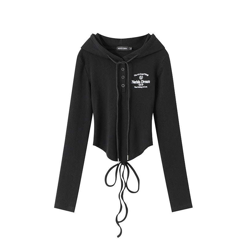 Nariele Sexy Halter Strap Short Long Sleeve