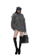 WITHMIN Loose and Thin Casual Turtleneck Shawl