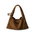 SmoSmos Hand-woven Frosted Leather Underarm Bag