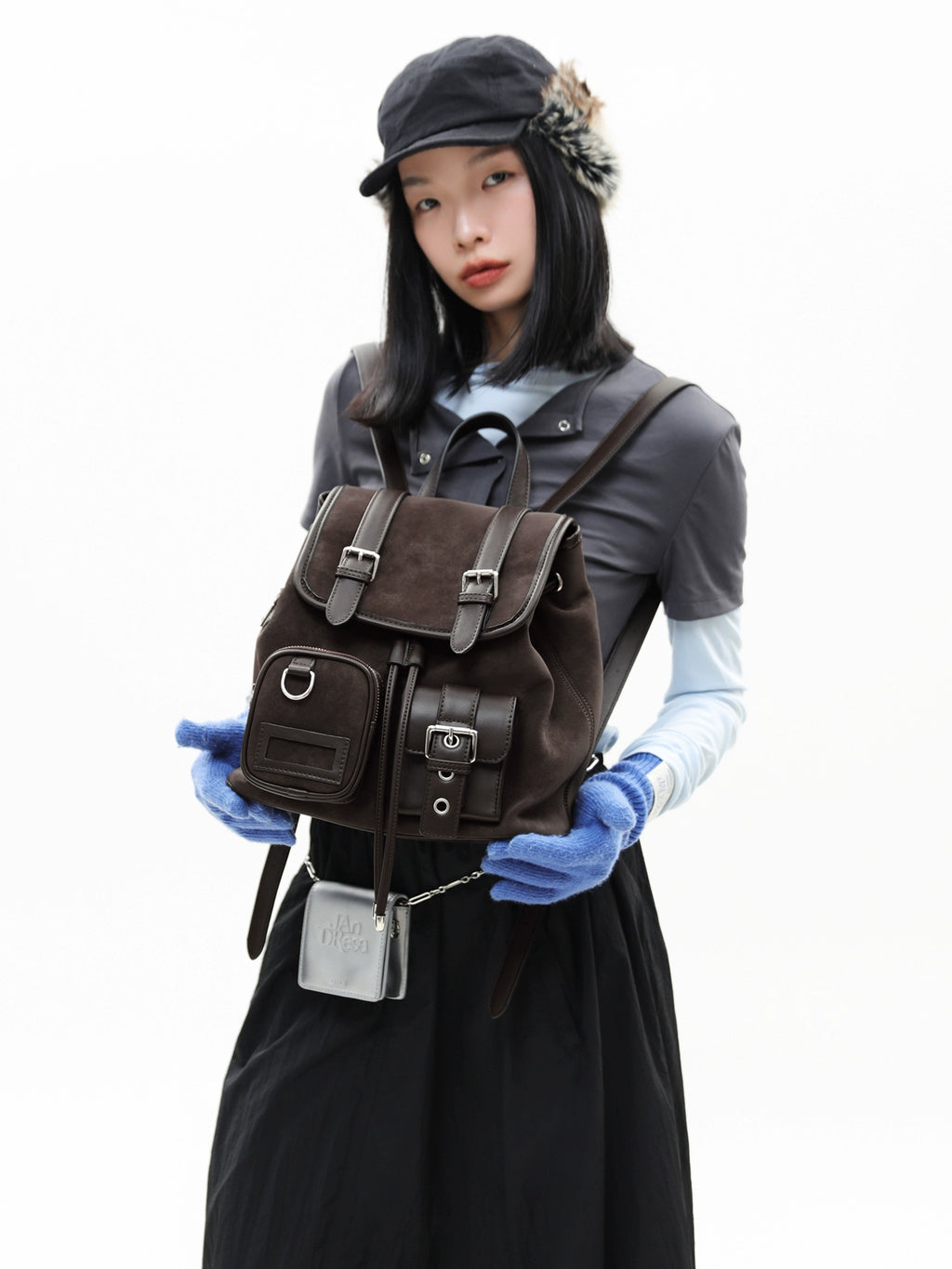 JANDRESS Vintage Commuter College Backpack