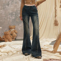 UNIREE Low-rise Slim-fit Vintage Jeans
