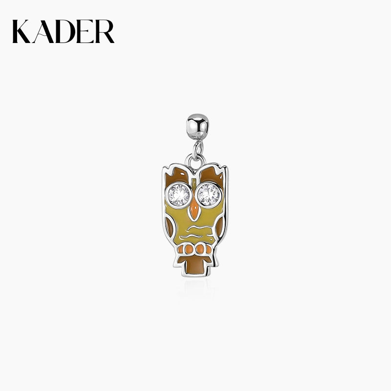 KADER Card Pony Poly Pendant Necklace