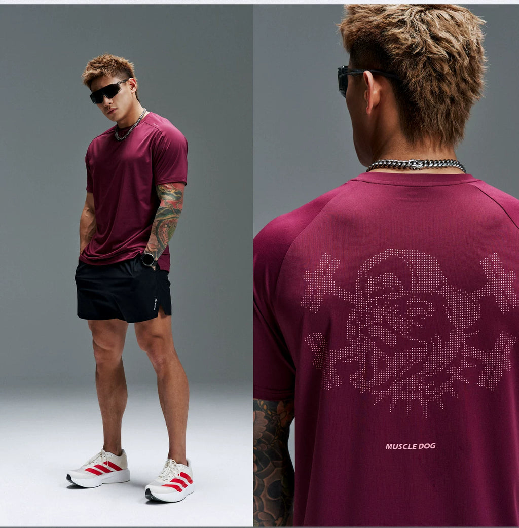 MuscleDog Quick-drying Sports and Leisure Tee