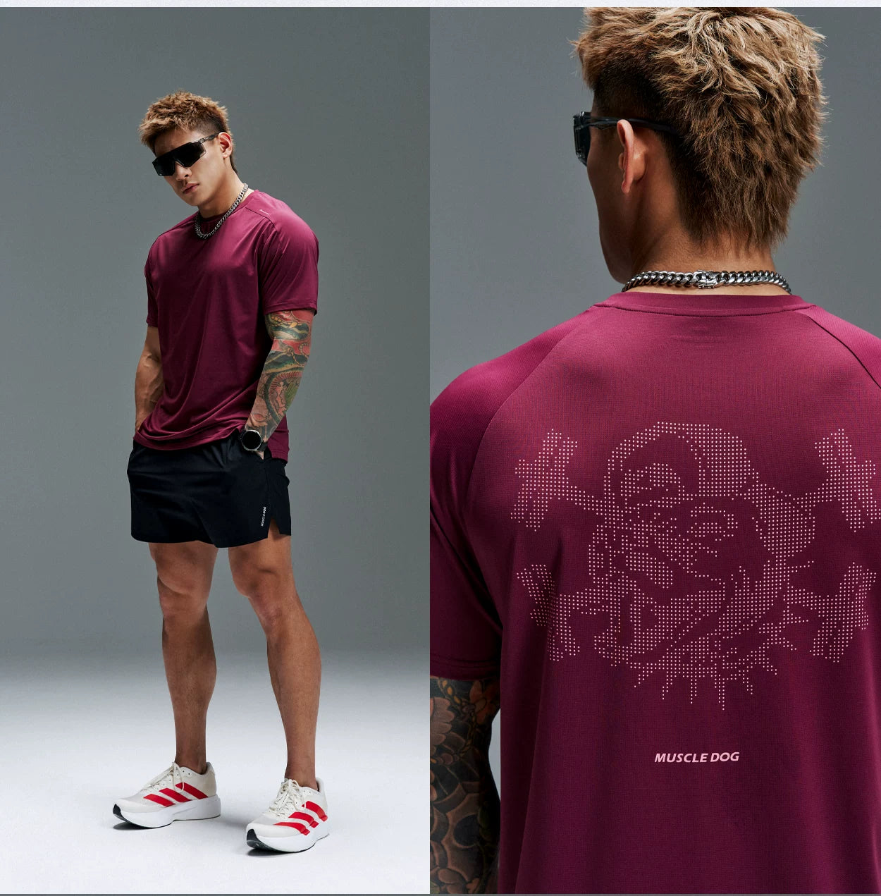 MuscleDog Quick-drying Sports and Leisure Tee