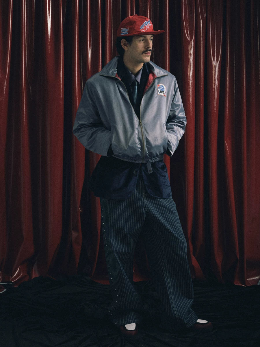 TREclub Premium Sense Glossy Embroidered Patch Jacket