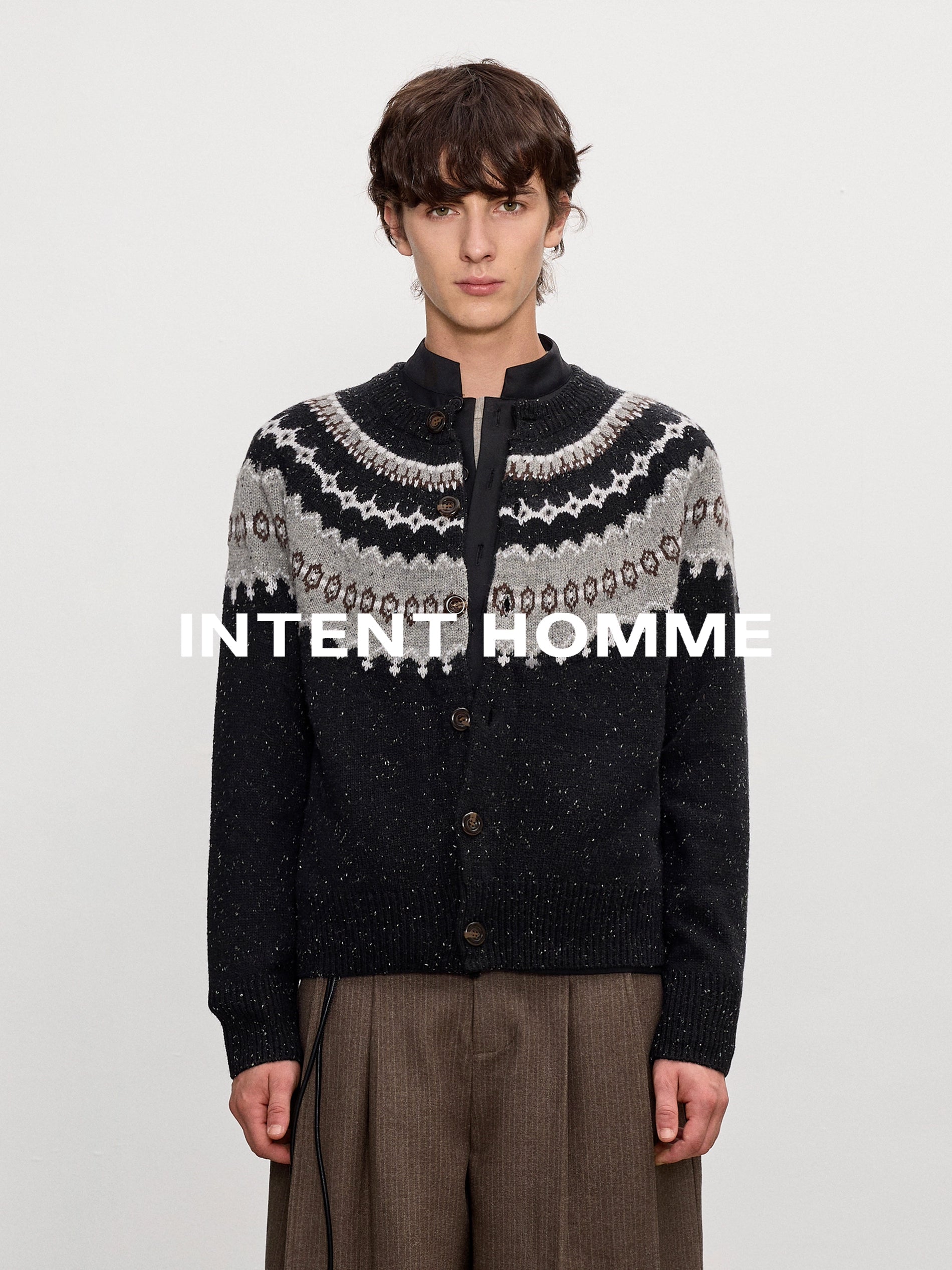 INTENT Casual Warm Cardigan Sweater