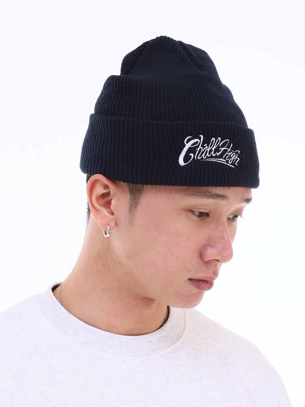 ChillHigh Vintage Embroidered Knitted Warm Wool Hat