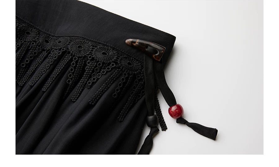 INDULGE Floating Rope Waist Skirt