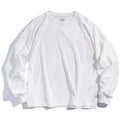 Madden loose cotton crew-neck long-sleeved shirt
