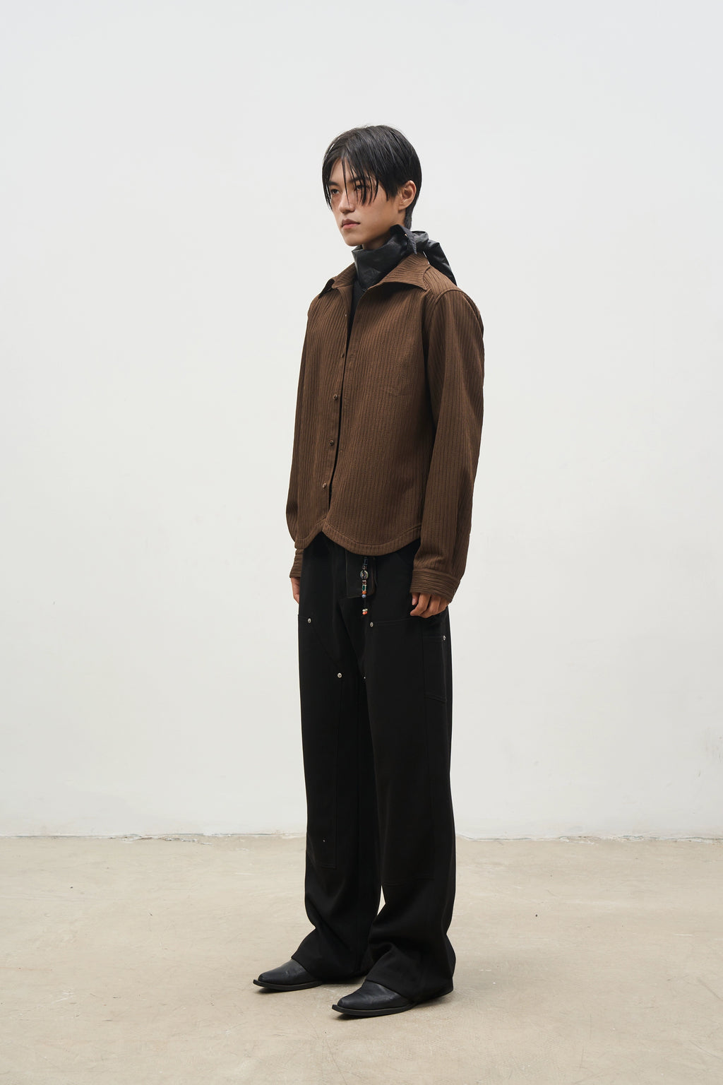 SOUTHFISH Loose Straight Abraded Trousers